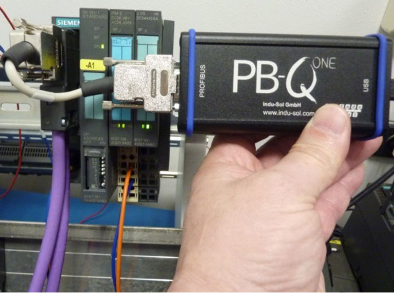 Diagnostik af Profibus-netværk med PB-Q ONE-testeren