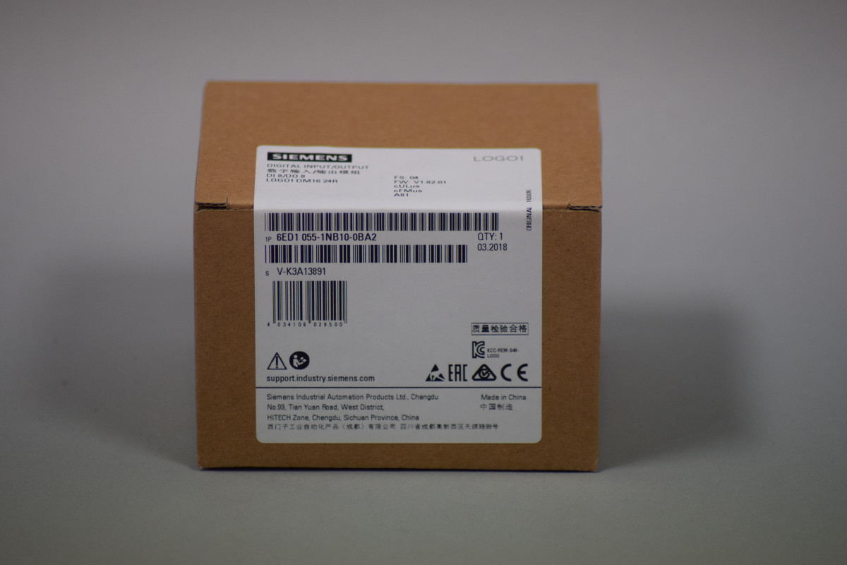 Siemens 6ED1055-1NB10-0BA2 - Nuovo Con Garanzia 90 Giorni - Modulo LOGO! 7ip