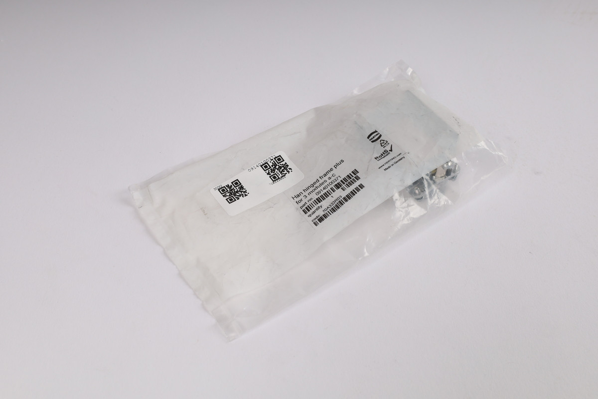 Han hinged frame plus, for 3 modules A-C 09140100361 New in sealed package