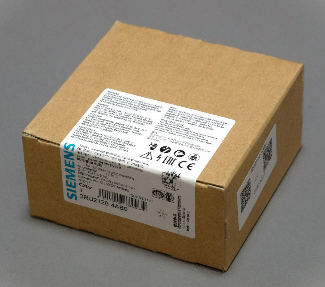 3RU2126-4AB0 New in sealed package