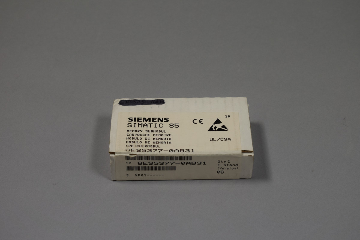 6ES5377-0AB31 Ny i forseglet pakke