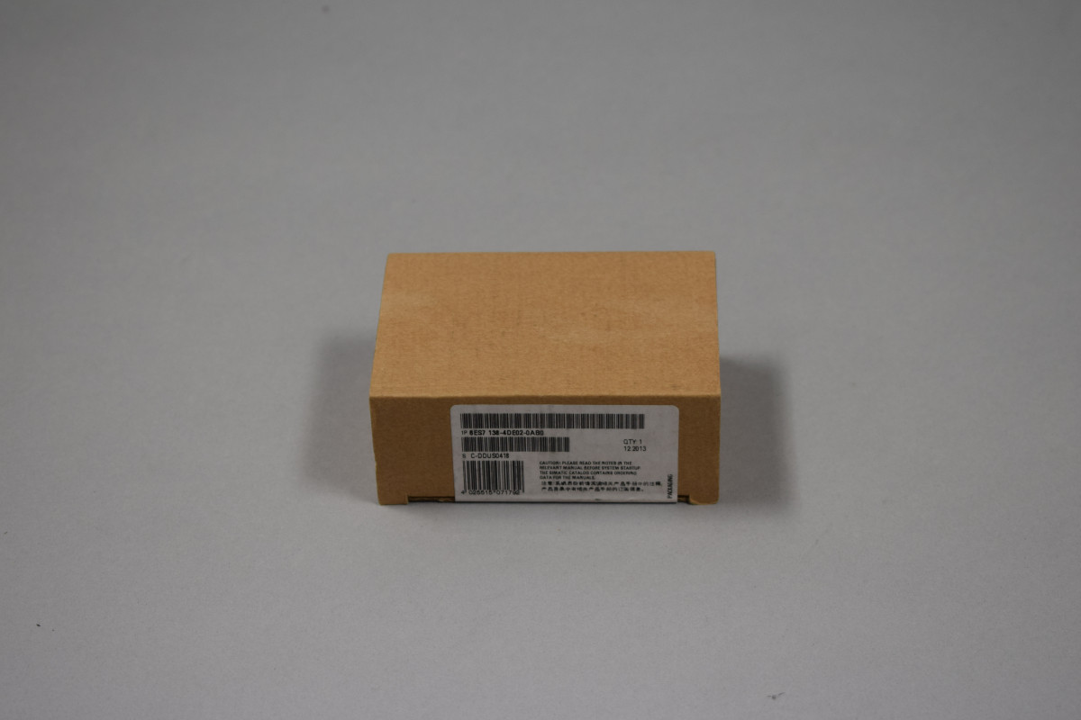 6ES7138-4DE02-0AB0 Nei am zouene Pak
