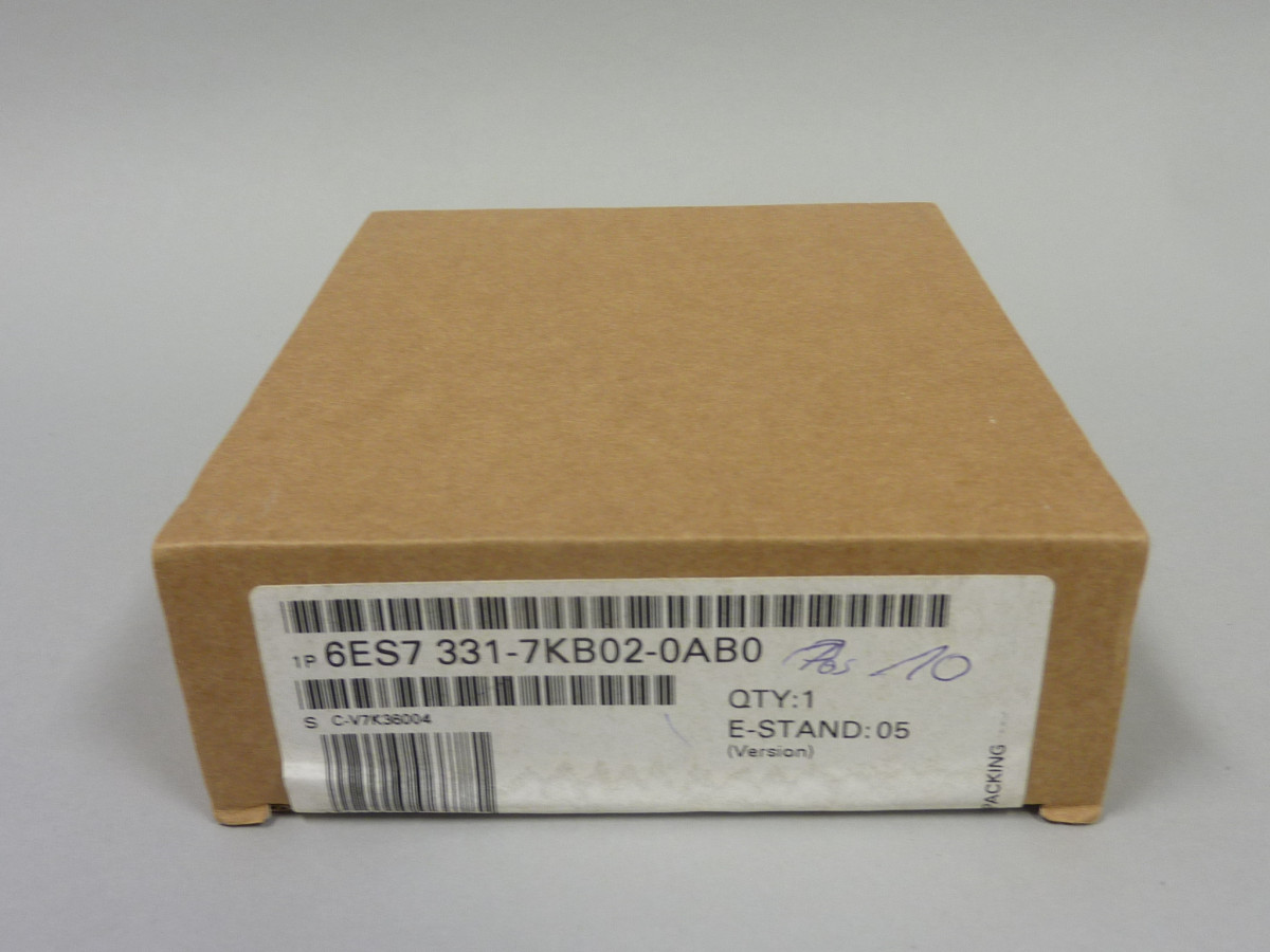 6ES7331-7KB02-0AB0 Nei am zouene Pak