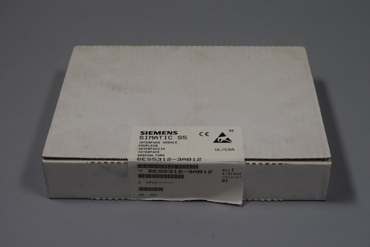 6ES5312-3AB12 Ny i forseglet pakke