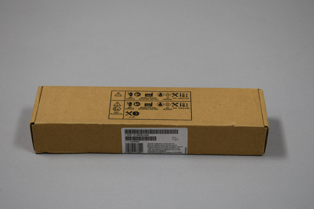 6ES7141-6BF00-0AB0 Ny i forseglet pakke