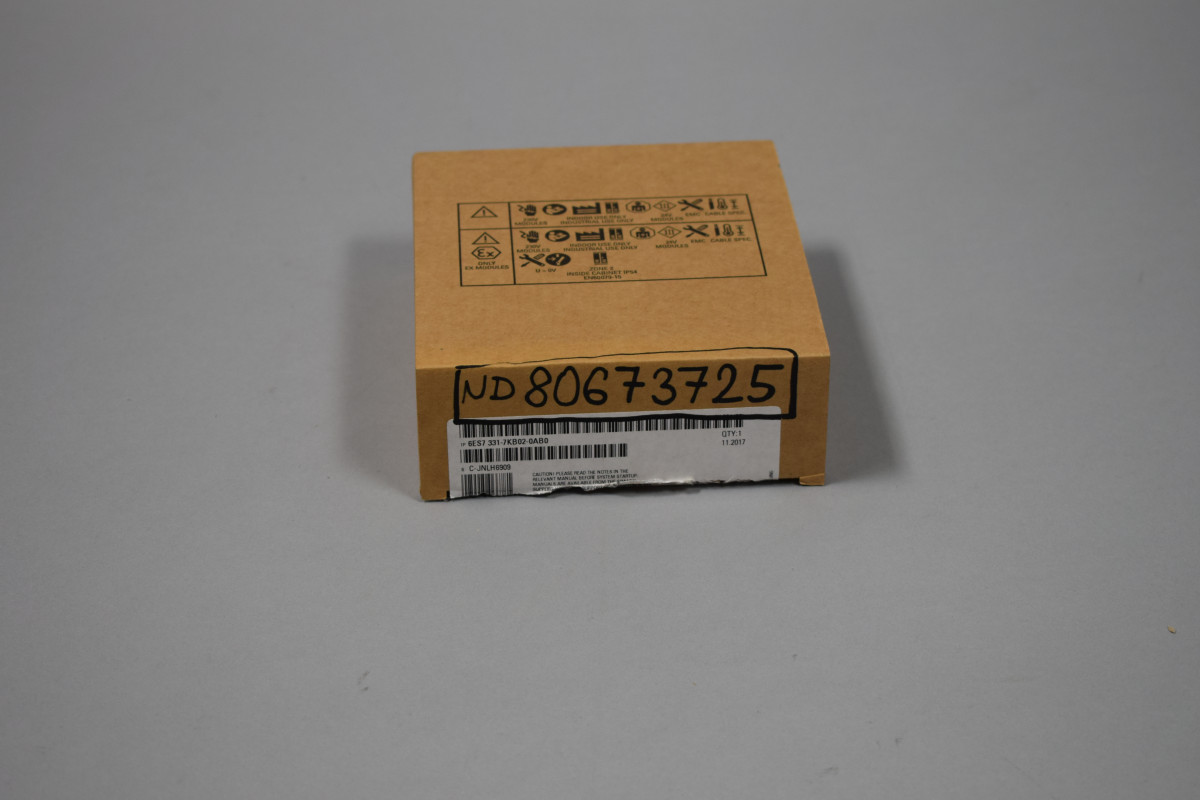 6ES7331-7KB02-0AB0 Nei an engem oppene Pak