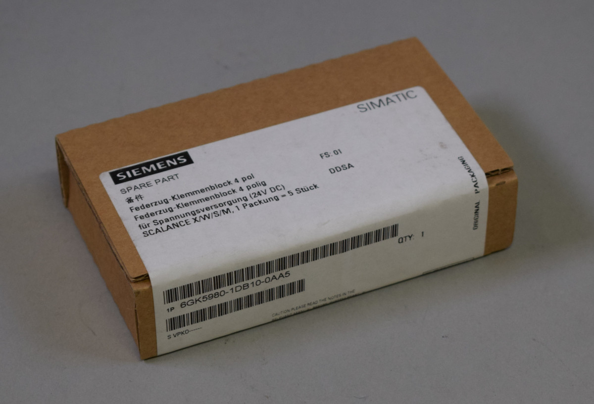 6GK5980-1DB10-0AA5 Novo u zatvorenom pakiranju