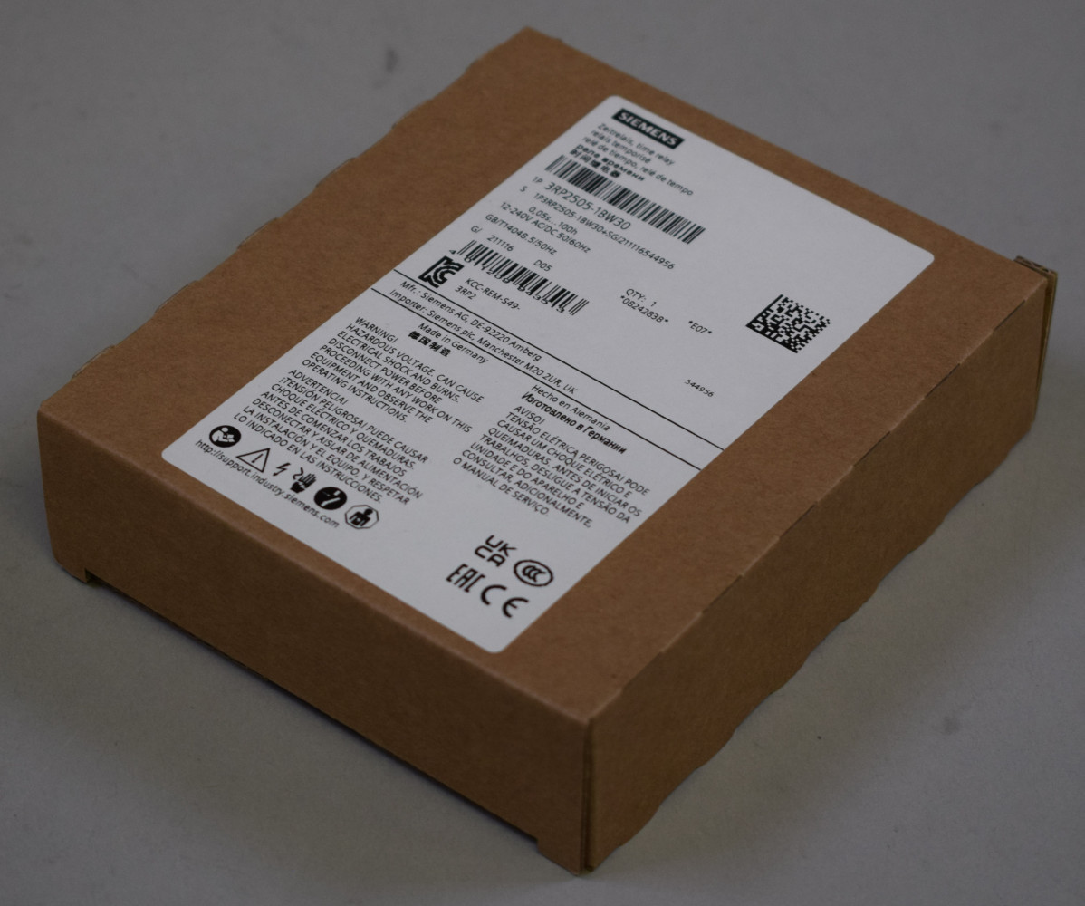 3RP2505-1BW30 New in sealed package