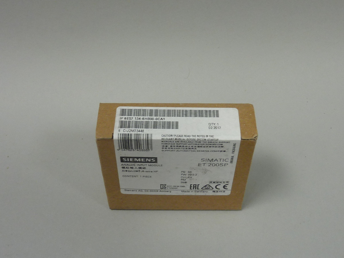 6ES7134-6HB00-0CA1 Novo u zatvorenom pakiranju