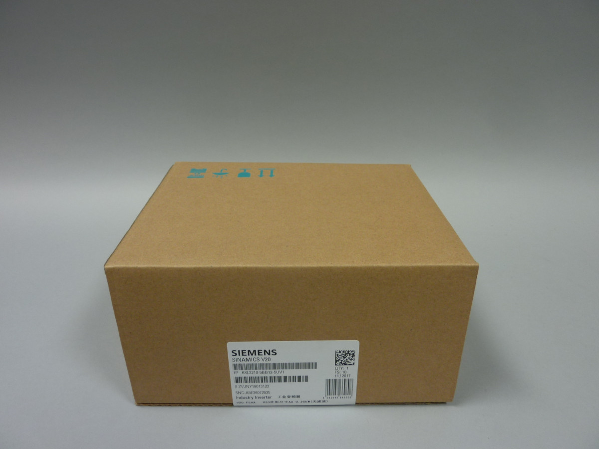 6SL3210-5BB12-5UV1 Ny i forseglet pakke