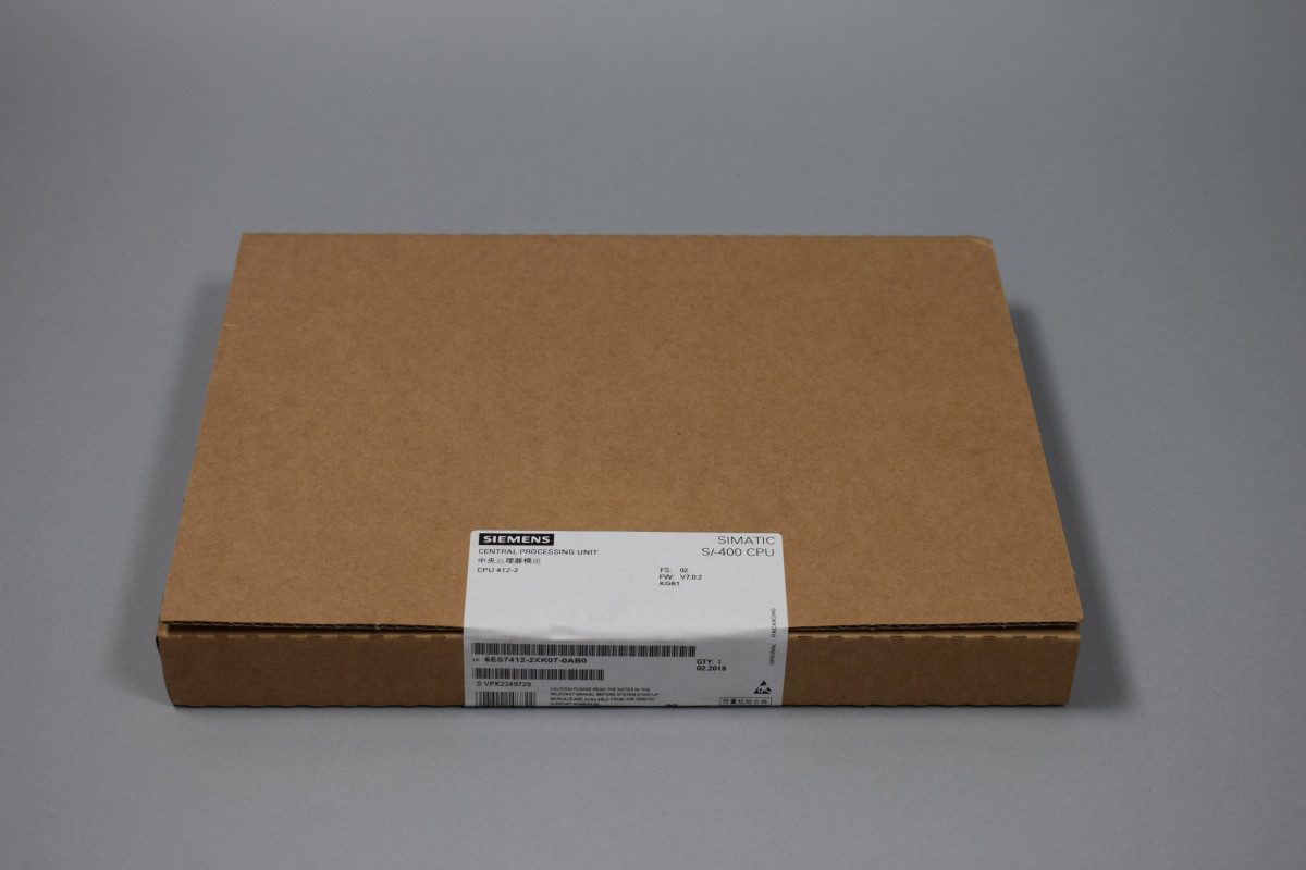 6ES7412-2XK07-0AB0 Neu in versiegelter Verpackung