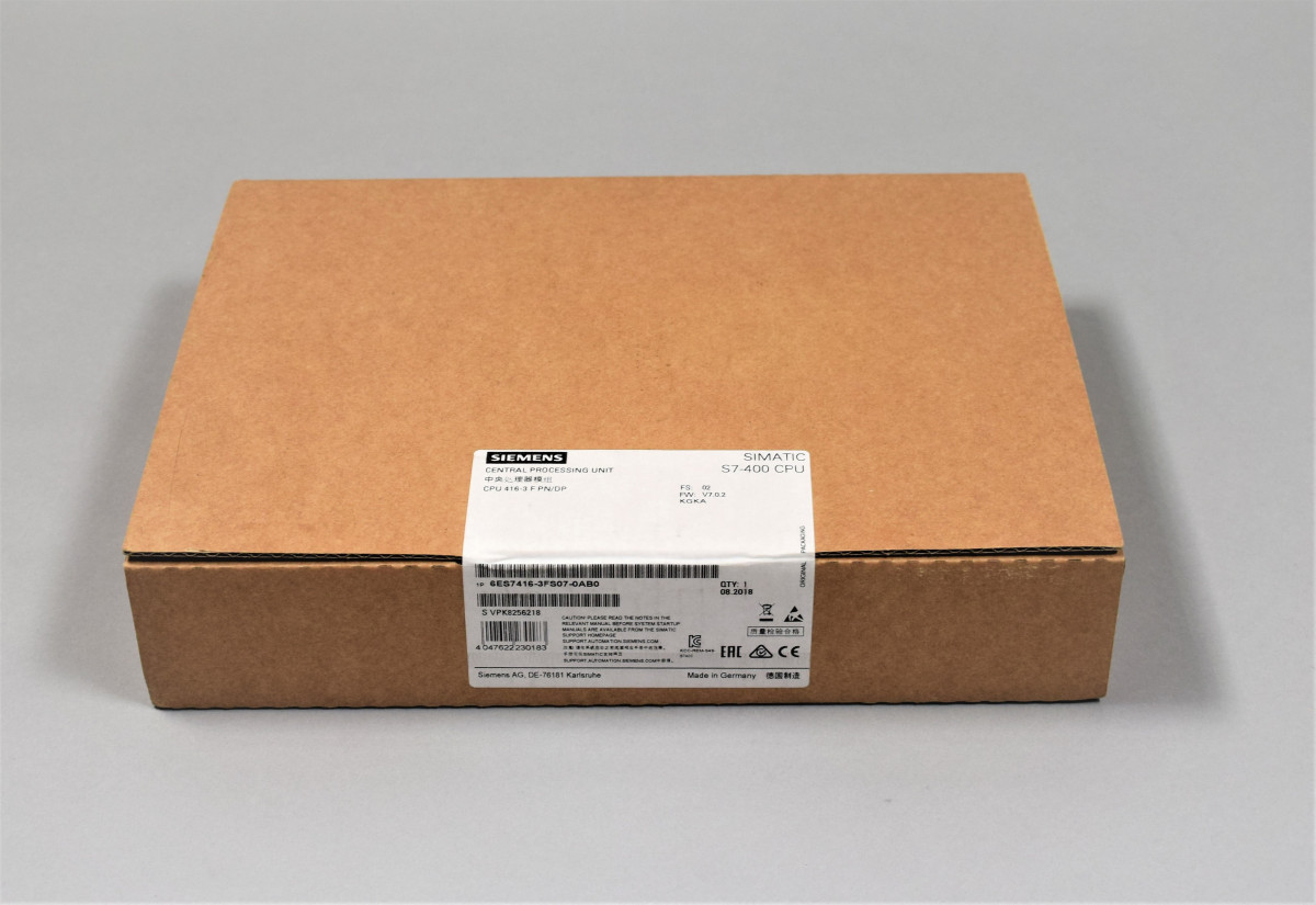 6ES7416-3FS07-0AB0 Novo u zatvorenom pakiranju