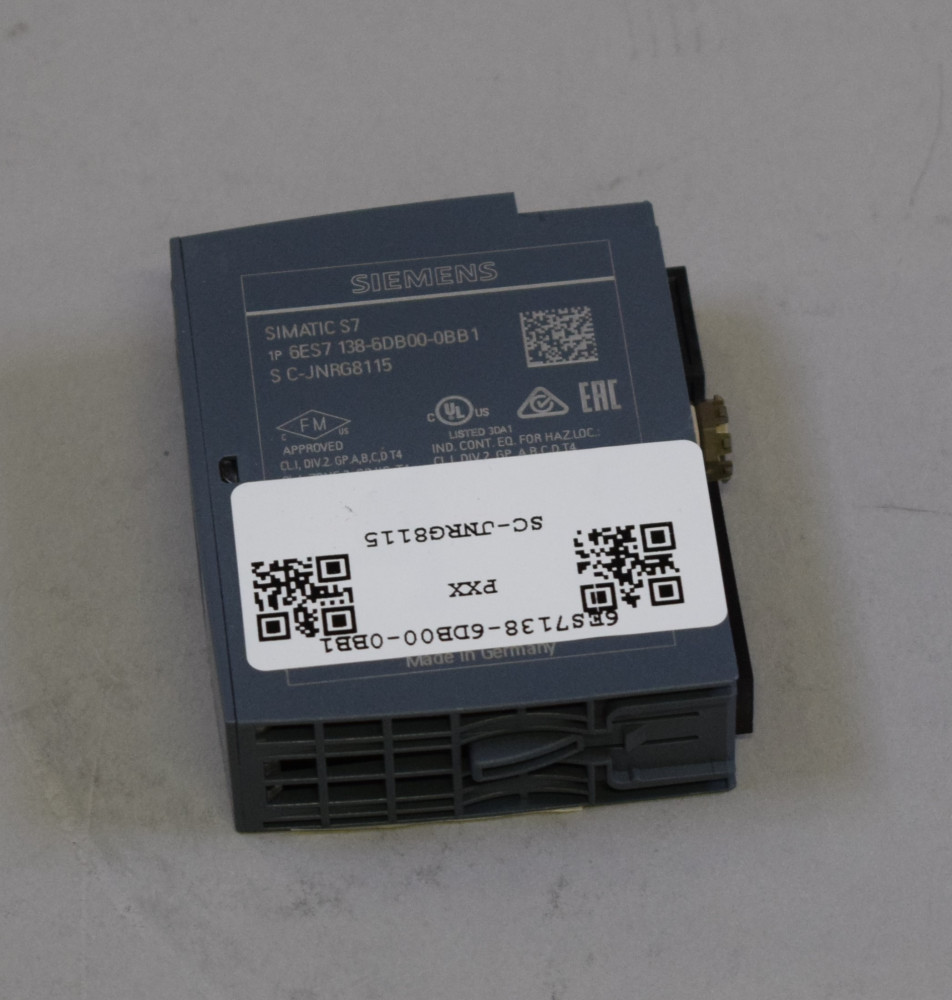 6ES7138-6DB00-0BB1 Benotzt