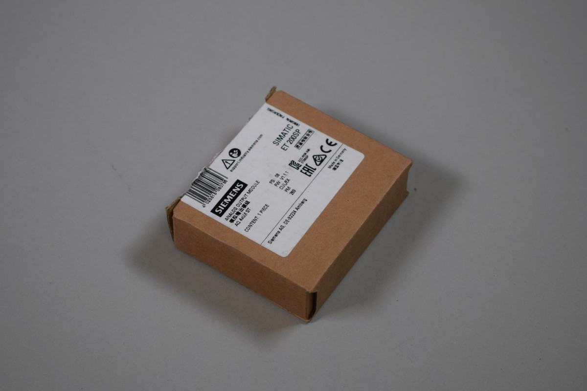 6ES7135-6HD00-0BA1 Ny i åben pakke