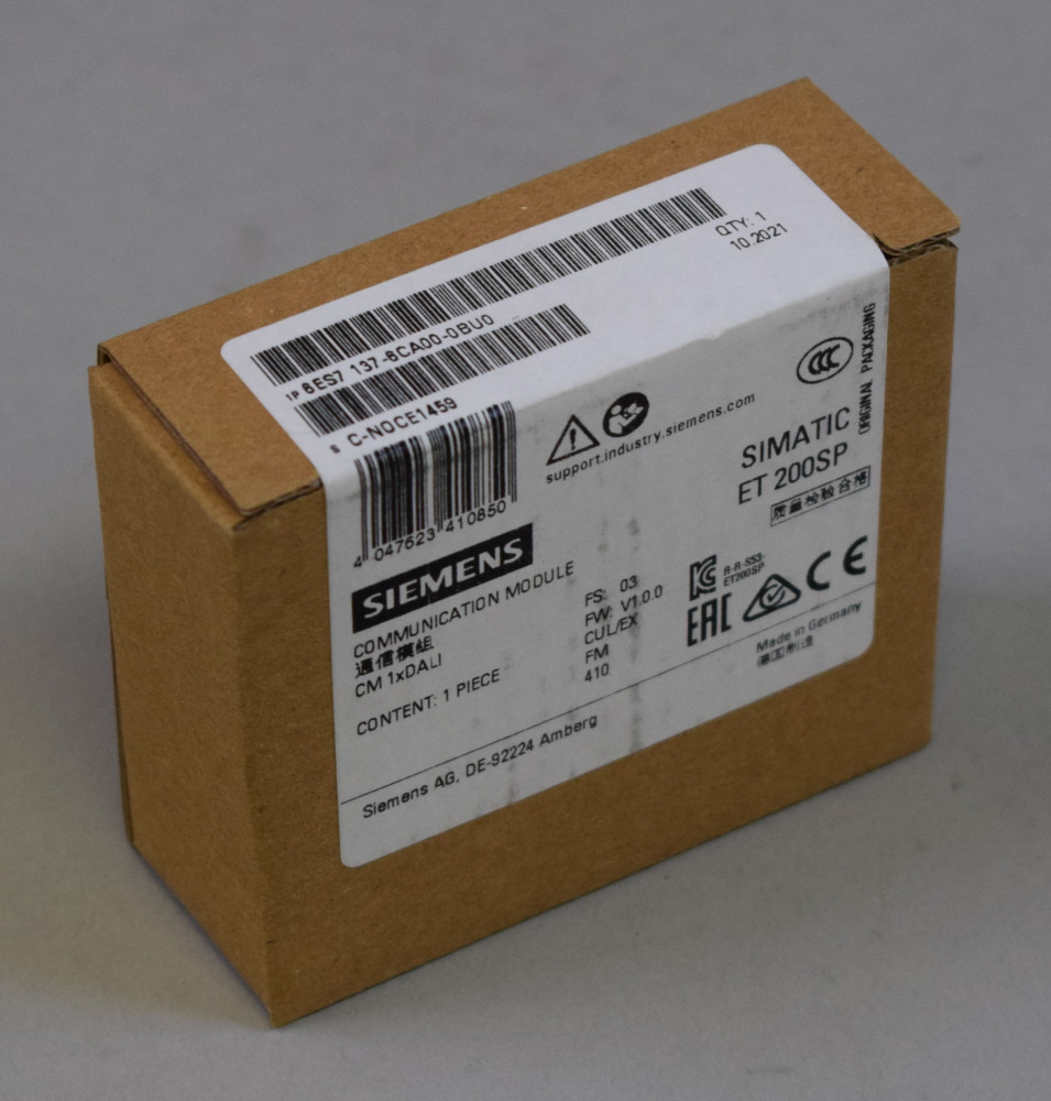 6ES7137-6CA00-0BU0 Nowe w zapieczętowanym opakowaniu