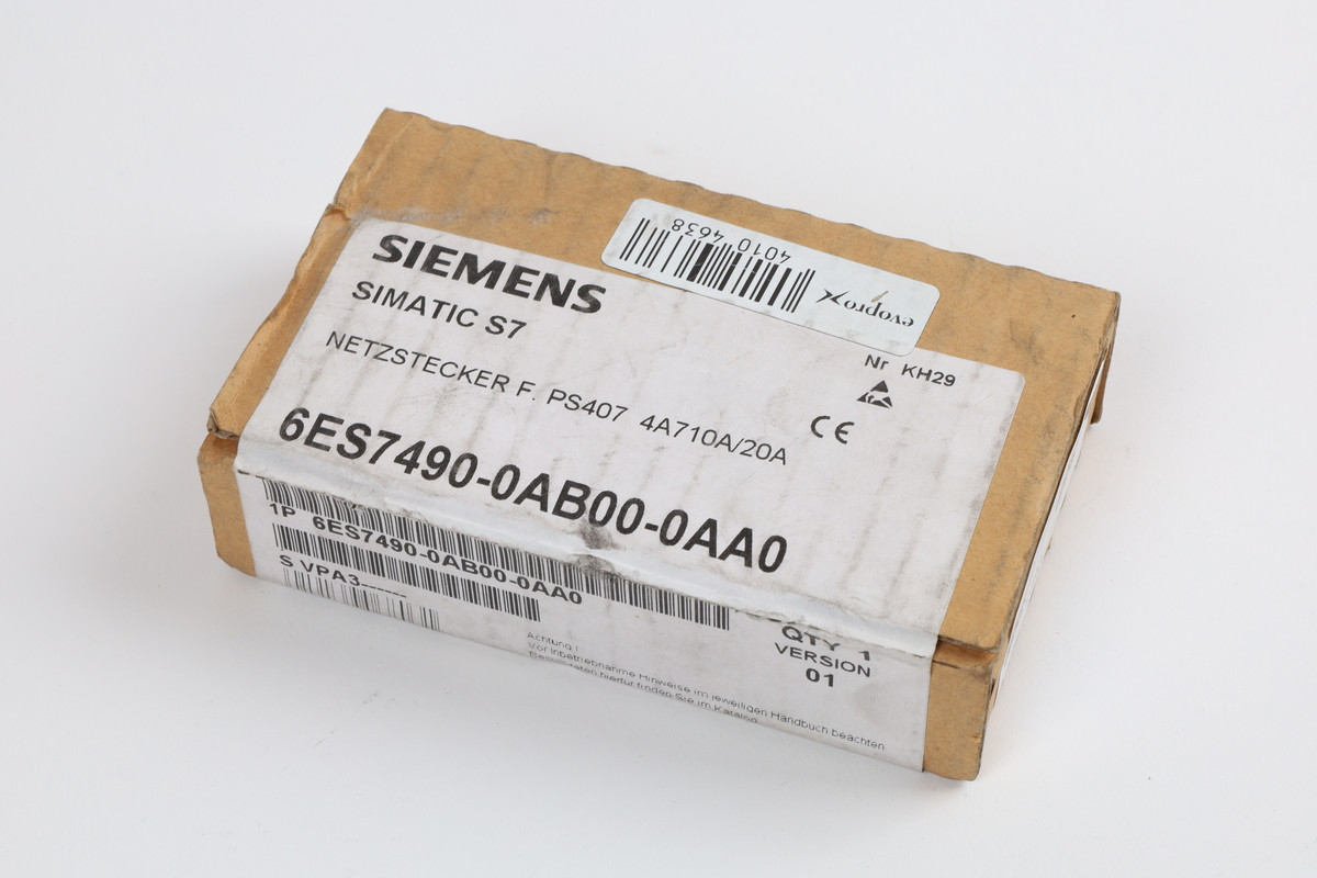 6ES7490-0AB00-0AA0 Neu in versiegelter Verpackung