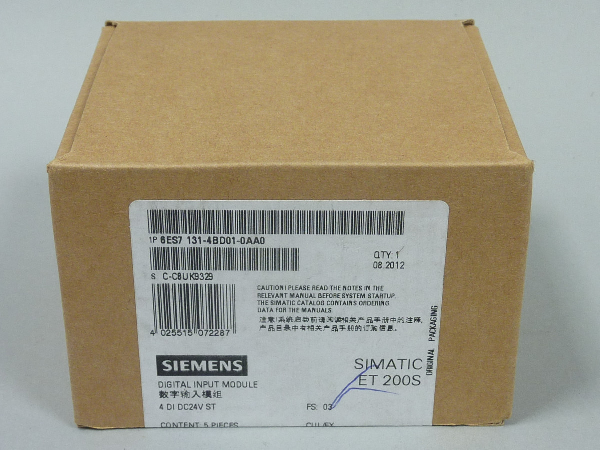 6ES7131-4BD01-0AA0 New in sealed package