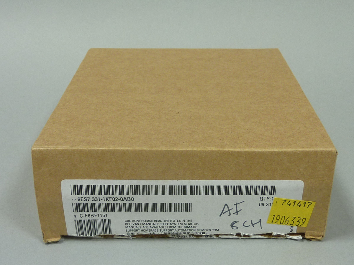6ES7331-1KF02-0AB0 Nei an engem oppene Pak