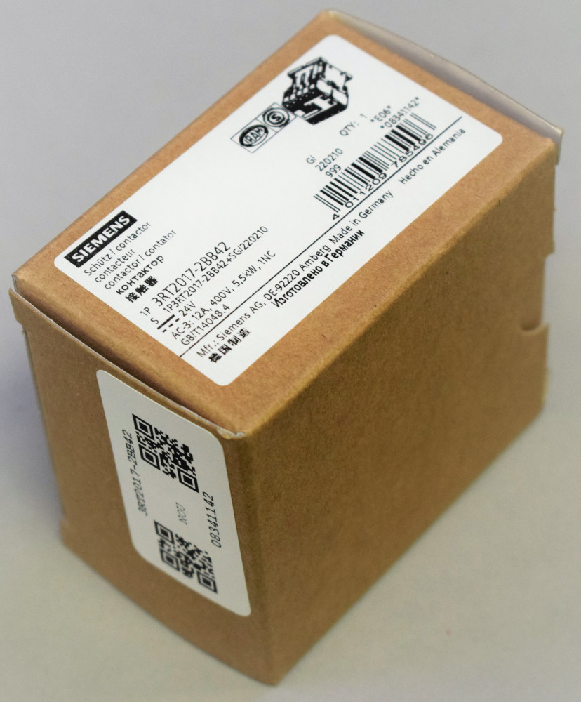 3RT2017-2BB42 New in sealed package