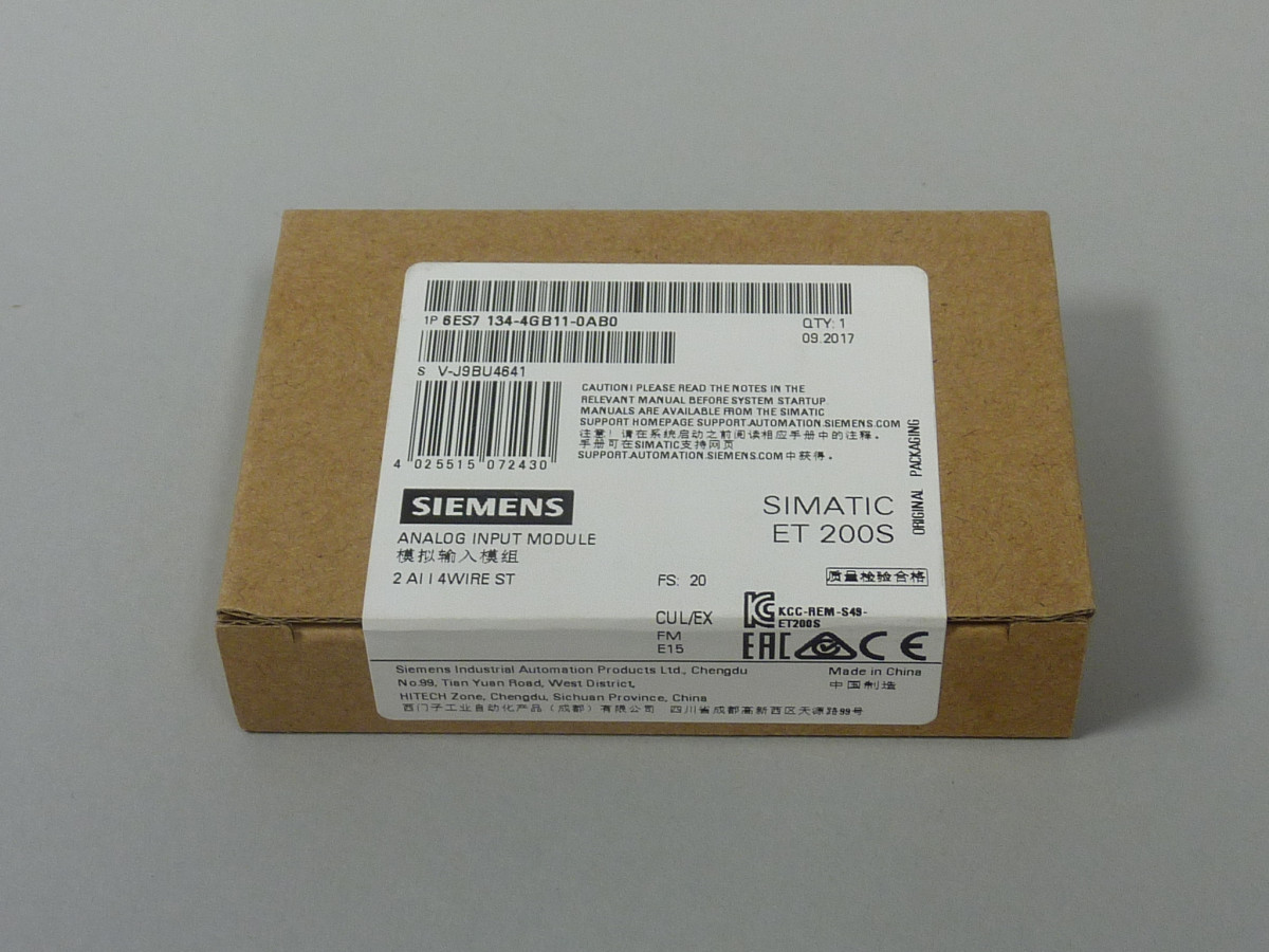 6ES7134-4GB11-0AB0 Nei am zouene Pak