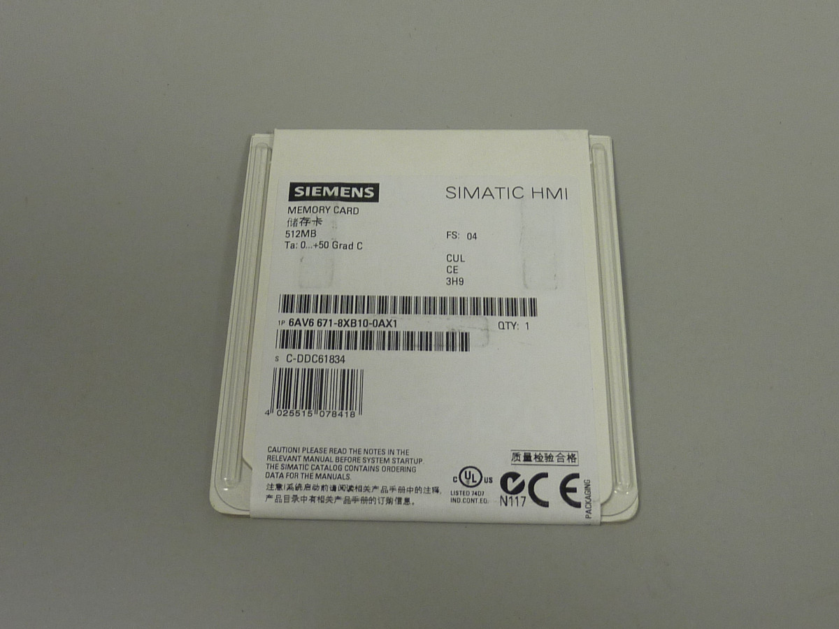 6AV6671-8XB10-0AX1 Novo u zatvorenom pakiranju