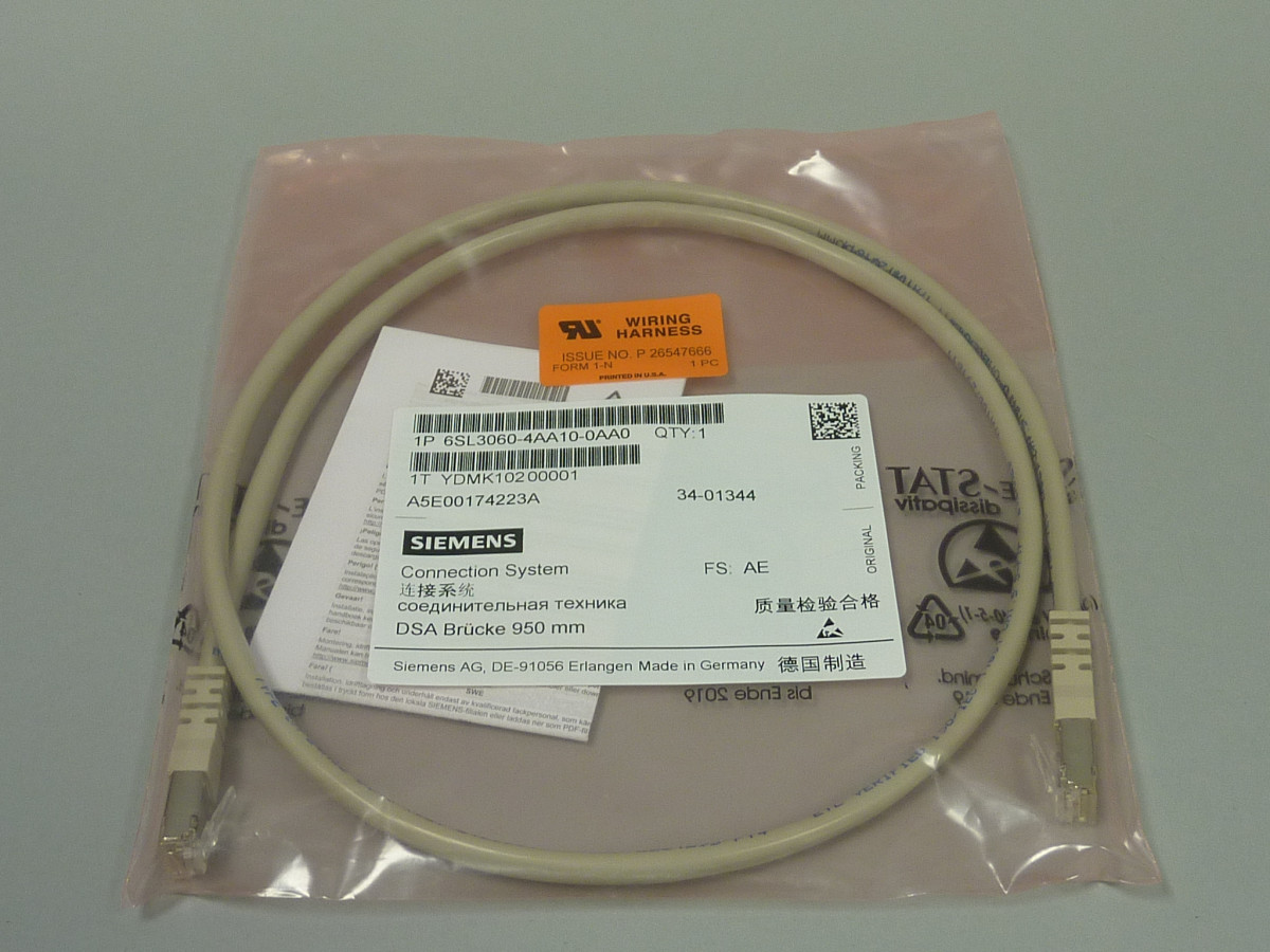 6SL3060-4AA10-0AA0 Ny i forseglet pakke