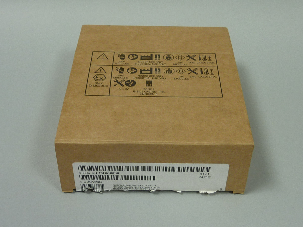 6ES7331-7KF02-0AB0 Nei an engem oppene Pak