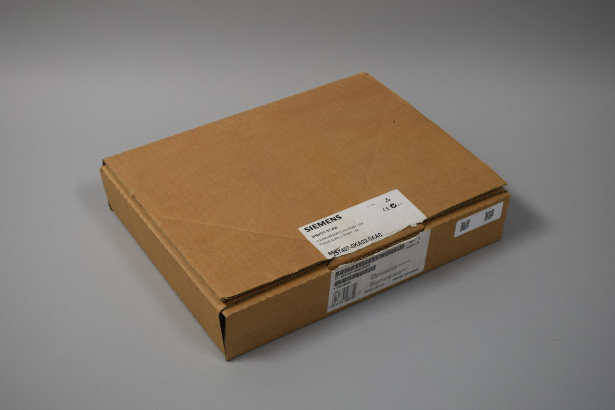 6ES7407-0KA02-0AA0 Ny i åpen pakke