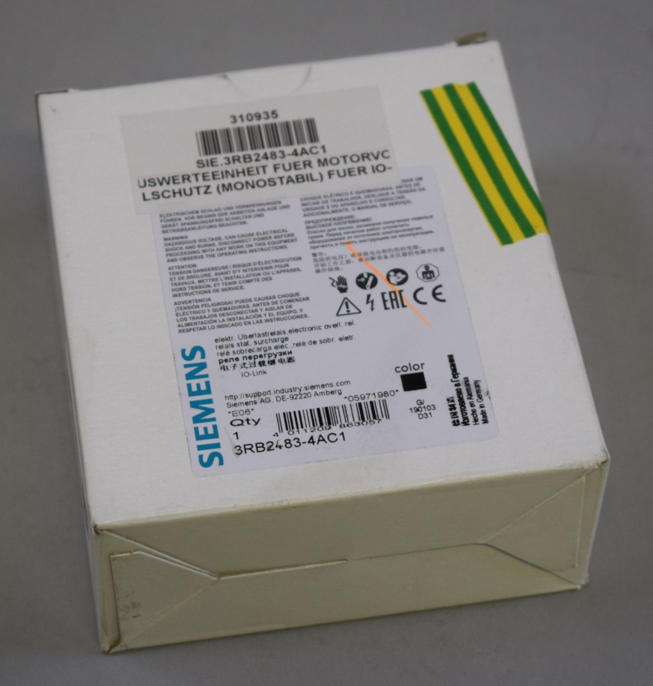 3RB2483-4AC1 Novo u zatvorenom pakiranju
