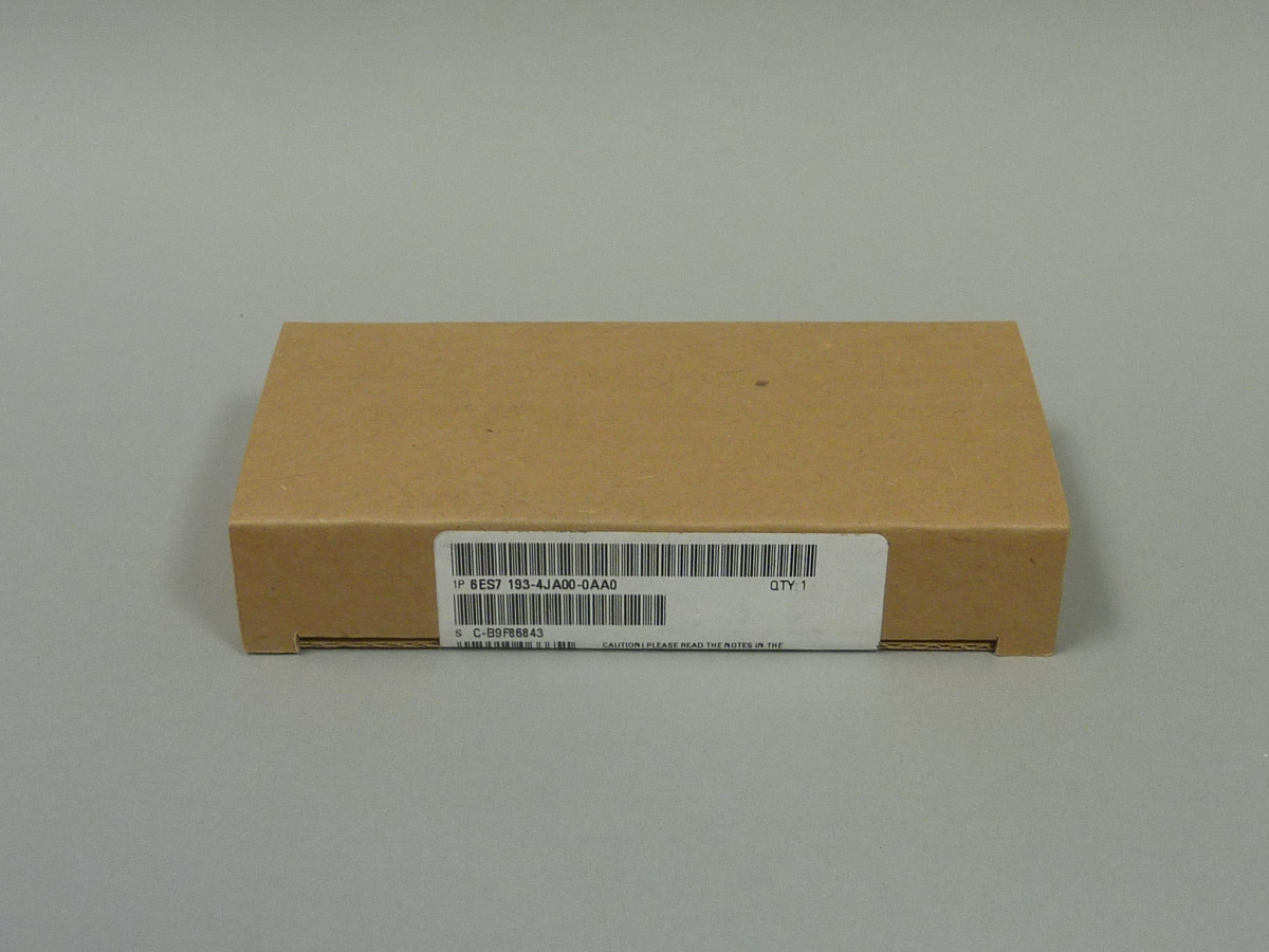 6ES7193-4JA00-0AA0 Ny i forseglet pakke