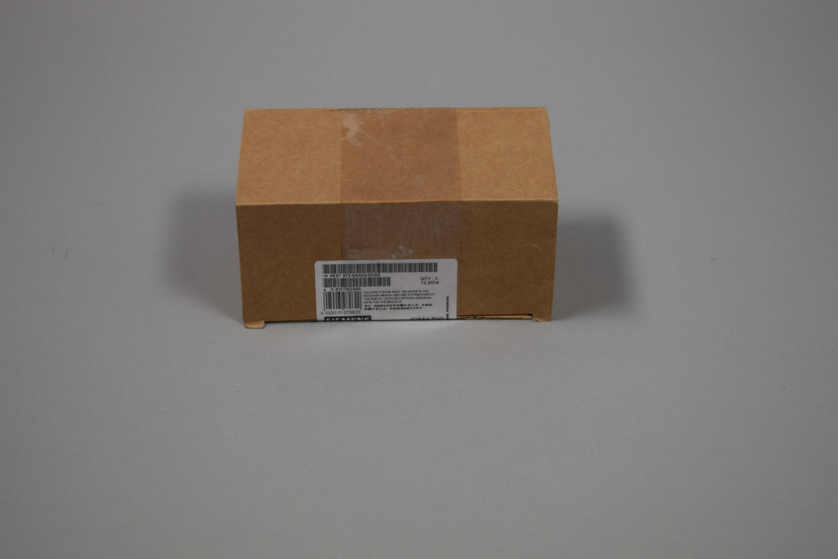 6ES7972-0AA02-0XA0 Nei am zouene Pak