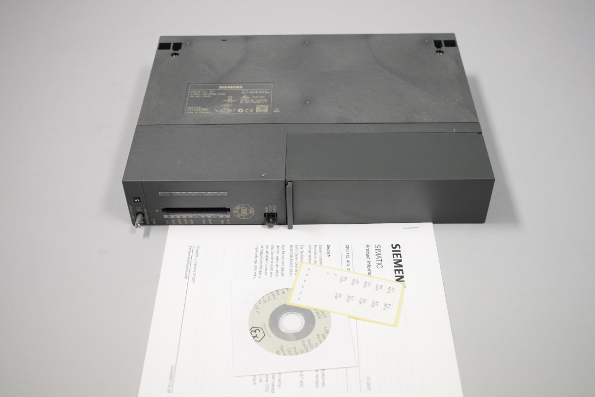 6ES7416-3FS06-0AB0 Ny uten boks