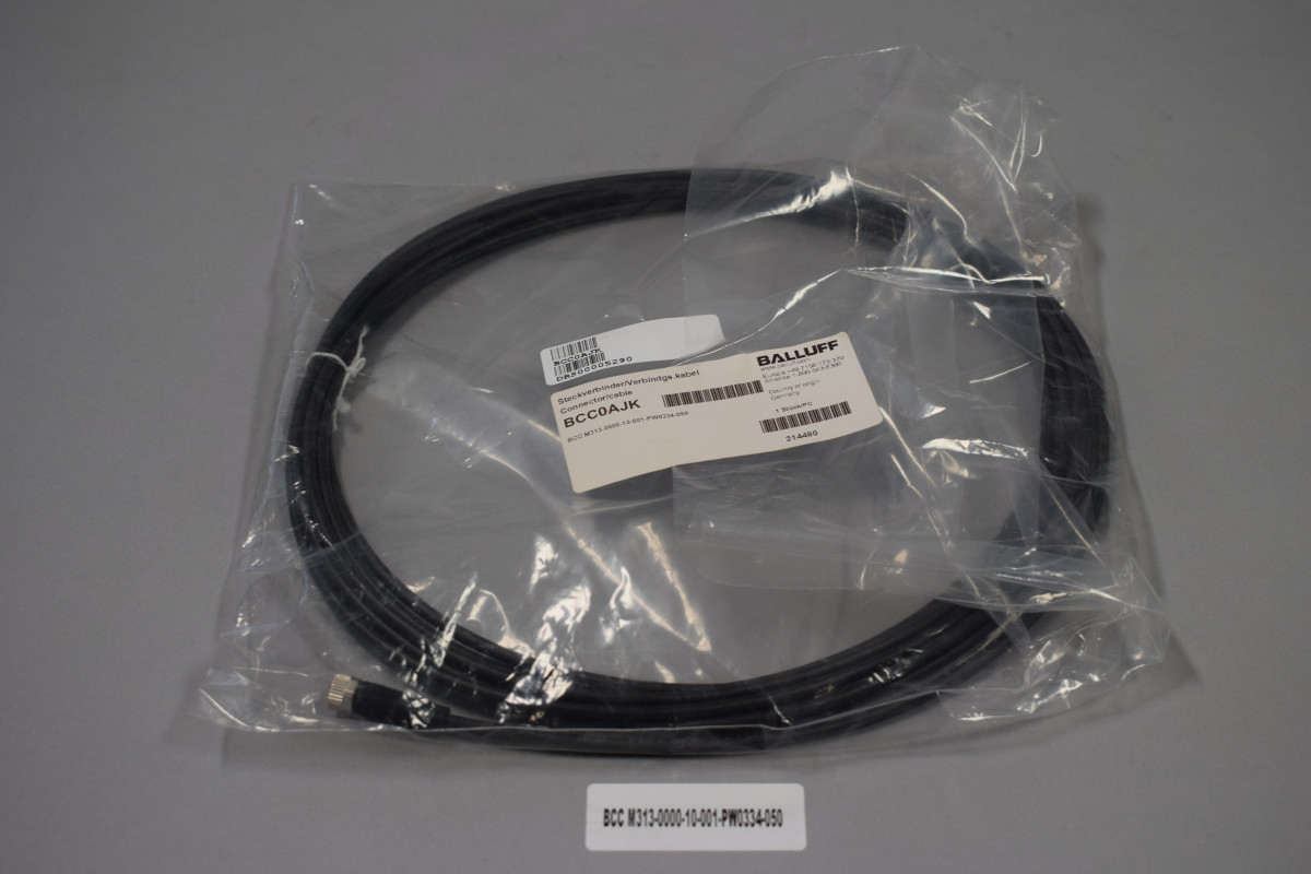 BCC M313-0000-10-001-PW0334-050 BCC0AJK New in sealed package