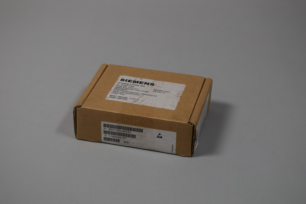 6SY7000-0AC84 Ny i forseglet pakke