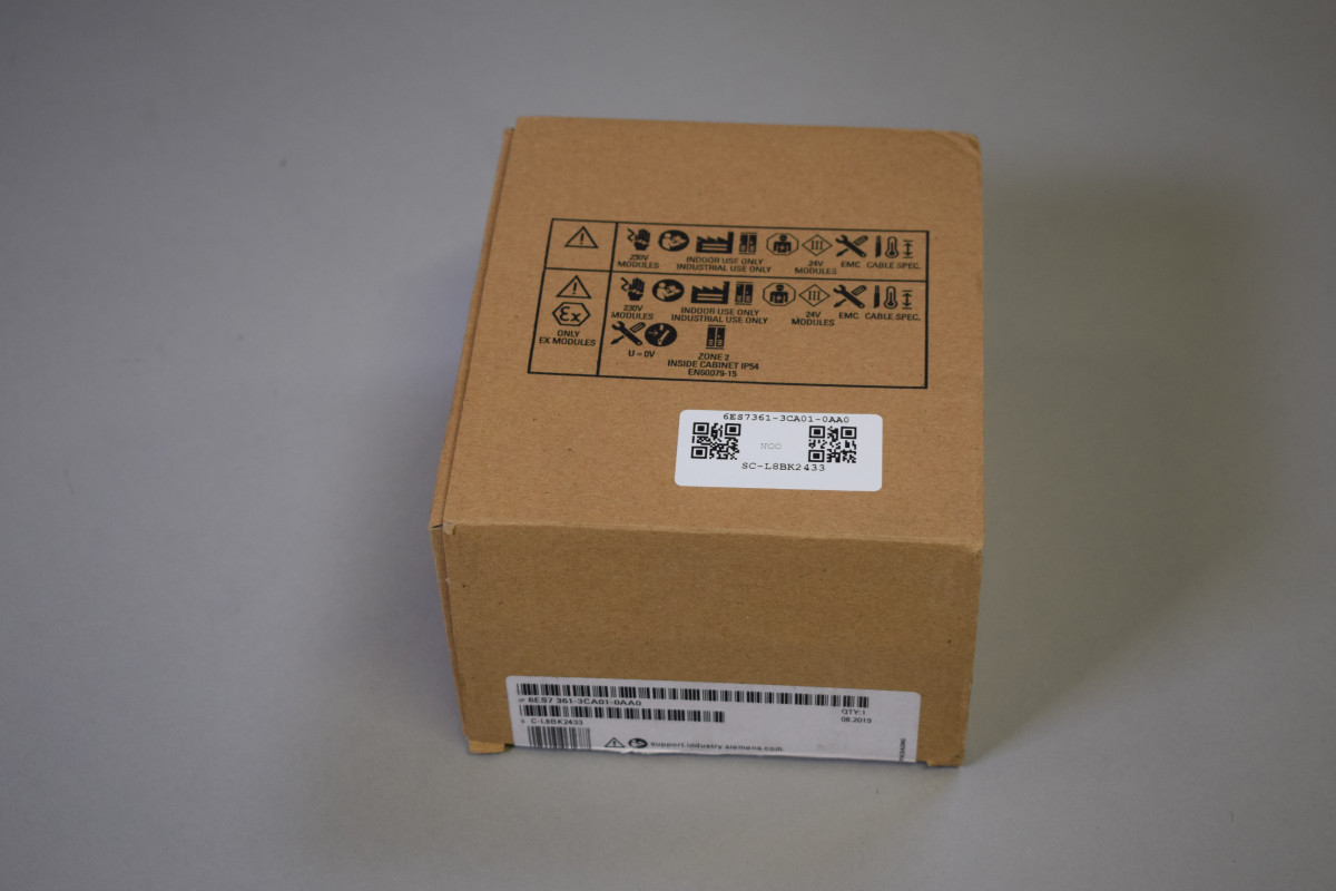 6ES7361-3CA01-0AA0 New in an open package