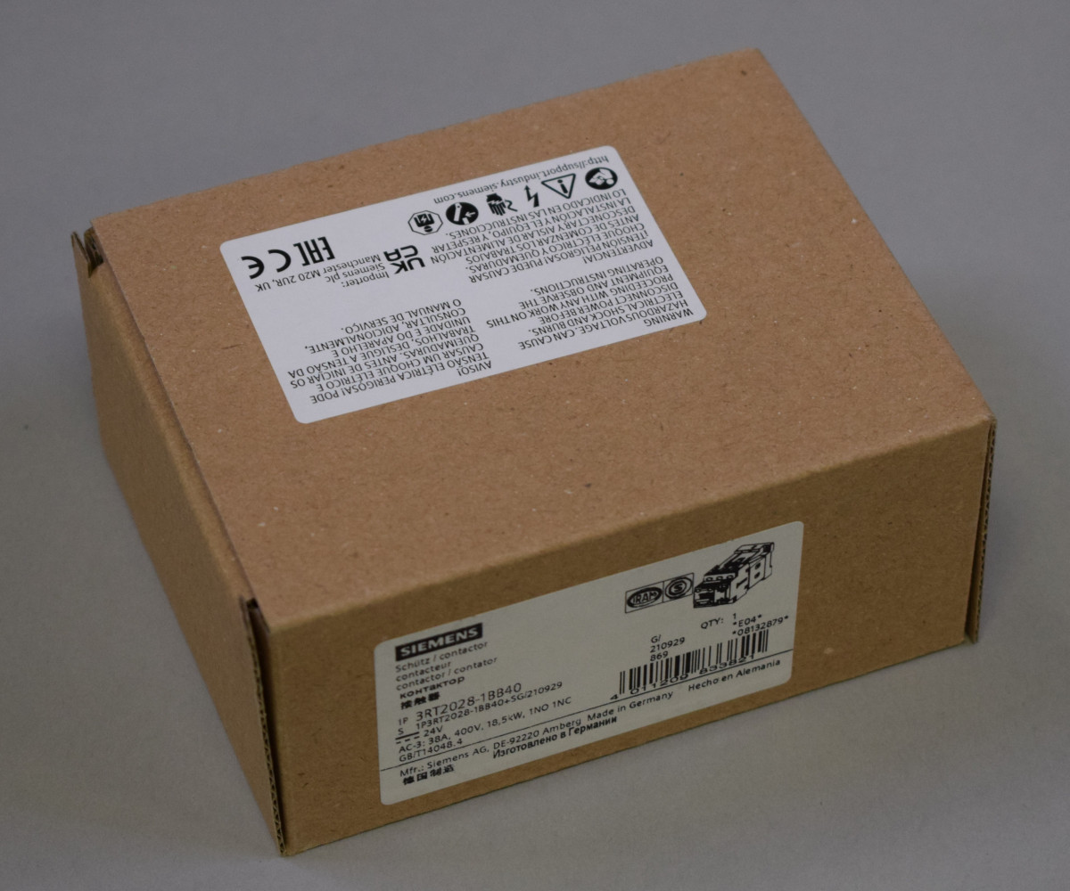 3RT2028-1BB40 New in sealed package