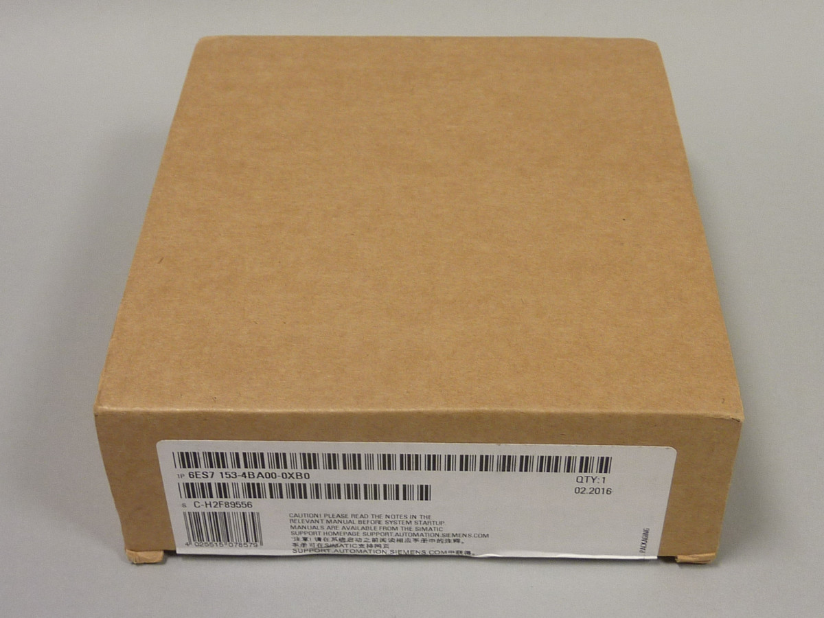 6ES7153-4BA00-0XB0 Novo u zatvorenom pakiranju