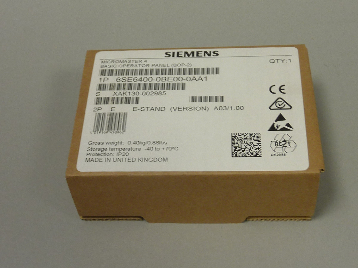 6SE6400-0BE00-0AA1 New in sealed package