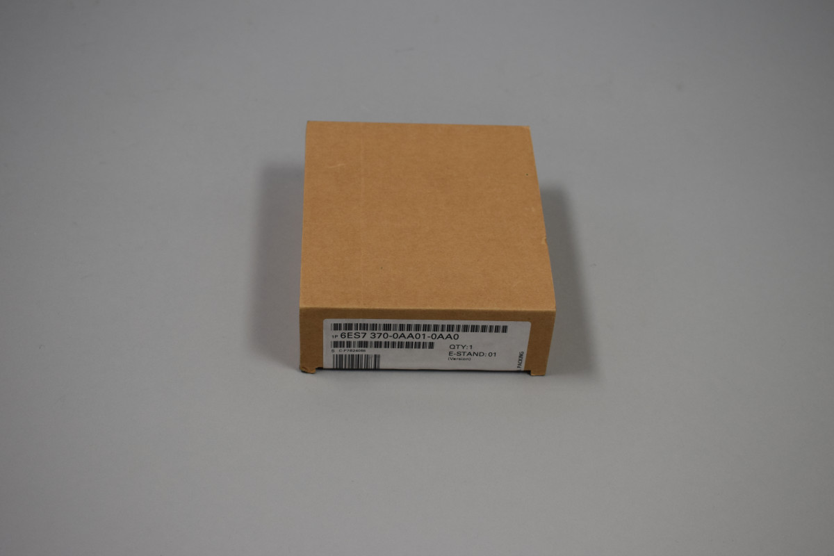 6ES7370-0AA01-0AA0 Ny i forseglet pakke