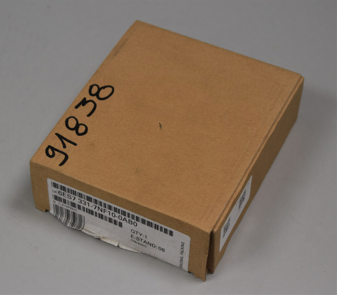 6ES7331-7NF10-0AB0 Ny i åpen pakke