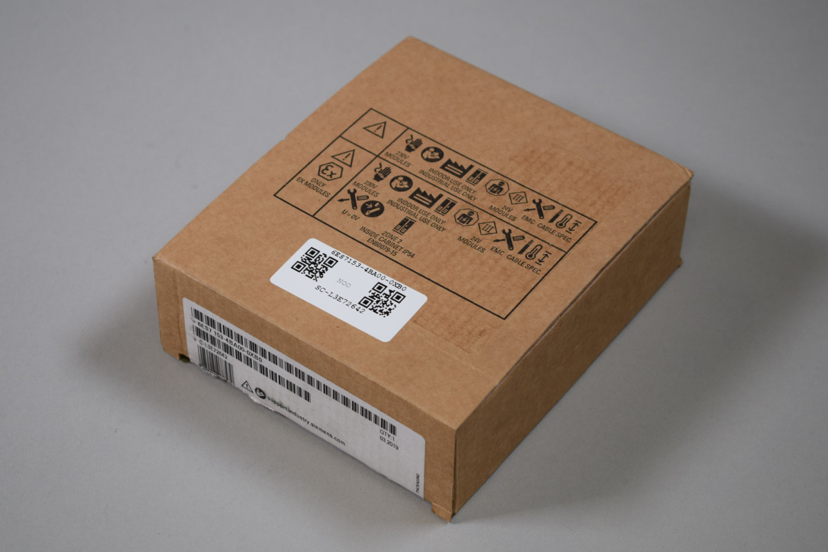 6ES7153-4BA00-0XB0 Ny i åpen pakke