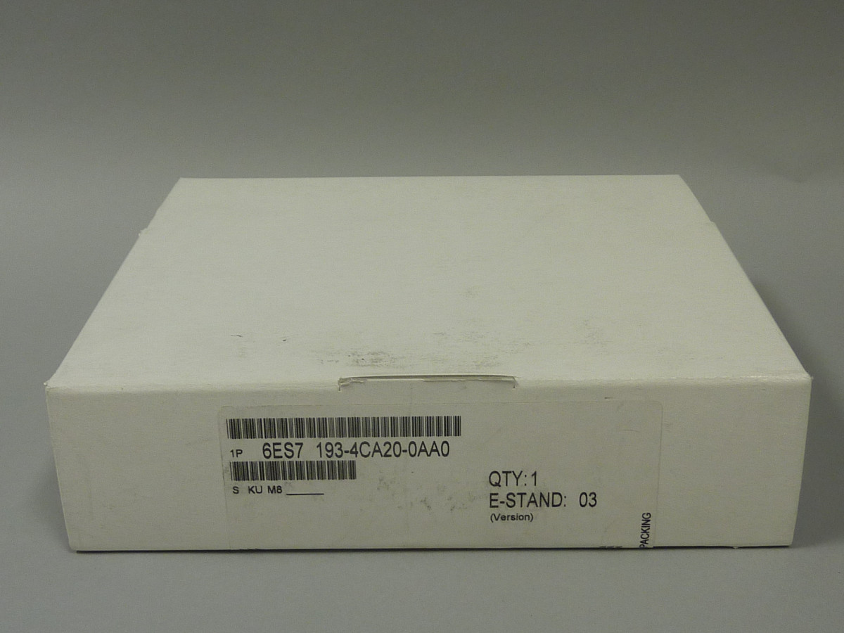 6ES7193-4CA20-0AA0 New in sealed package