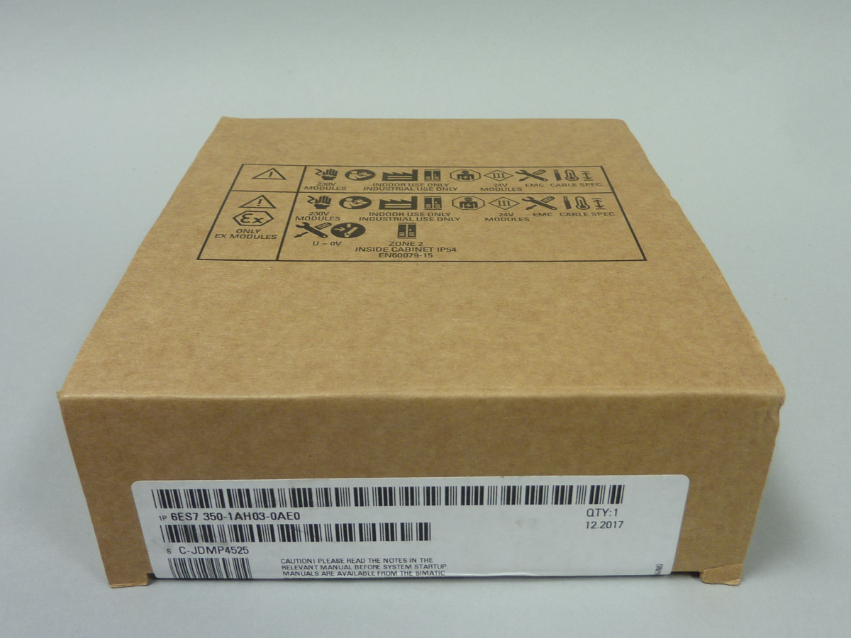 6ES7350-1AH03-0AE0 Ny i forseglet pakke