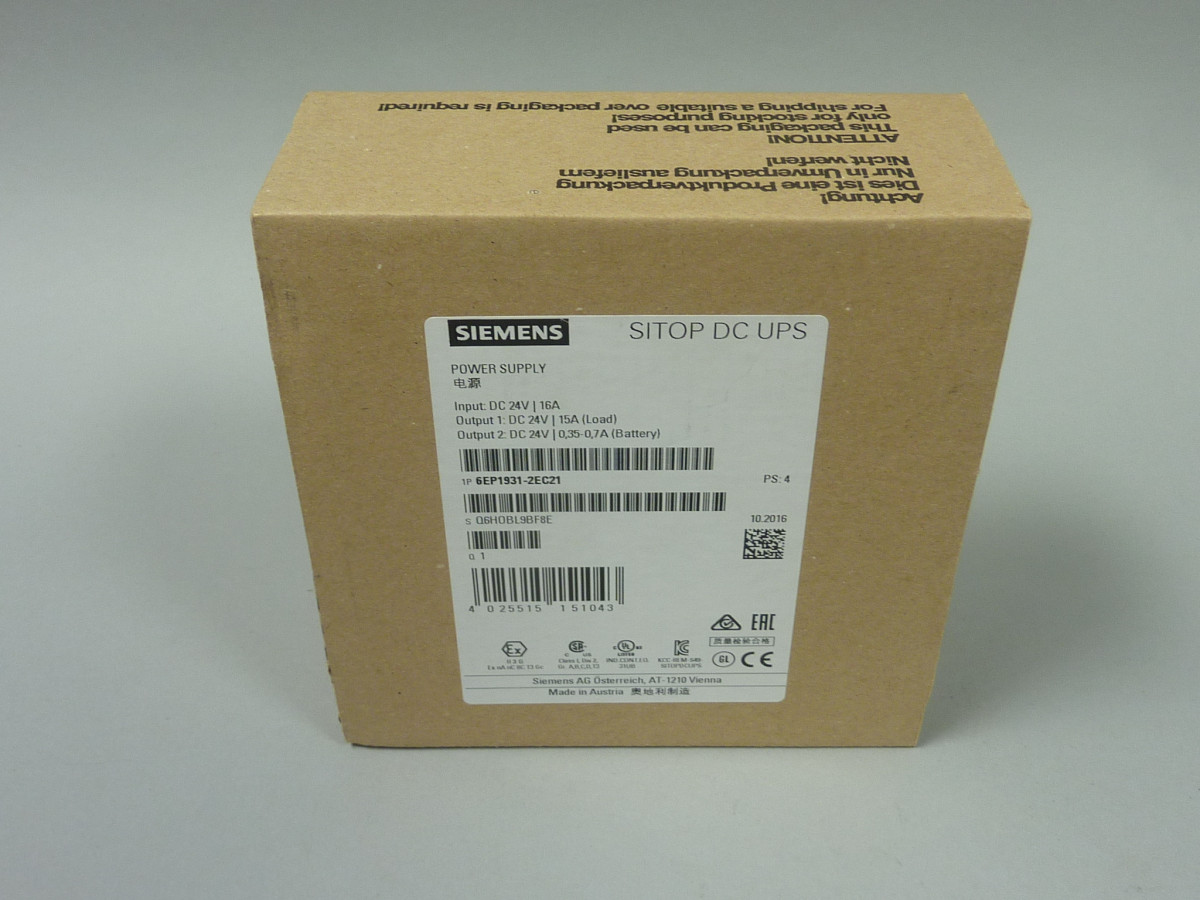 6EP1931-2EC21 New in sealed package