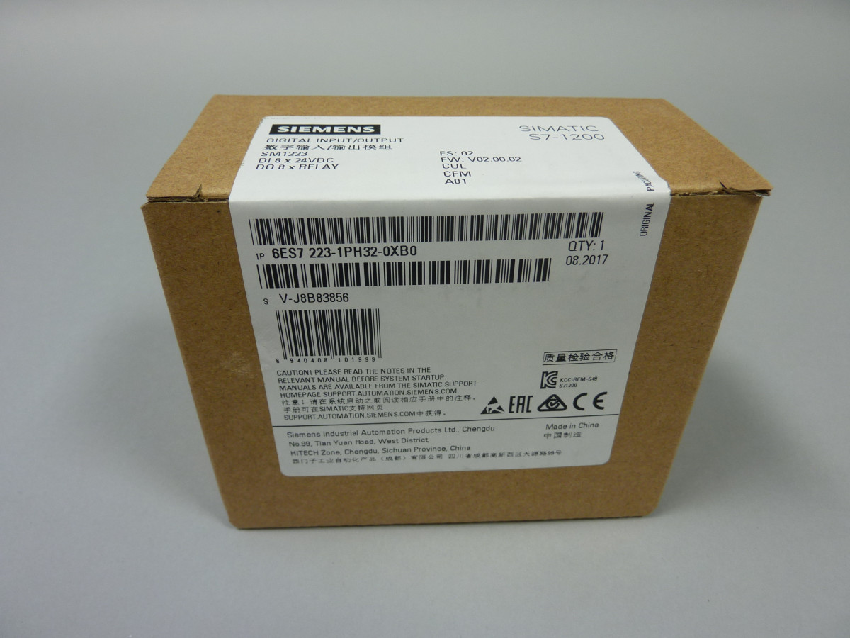 6ES7223-1PH32-0XB0 Neu in versiegelter Verpackung
