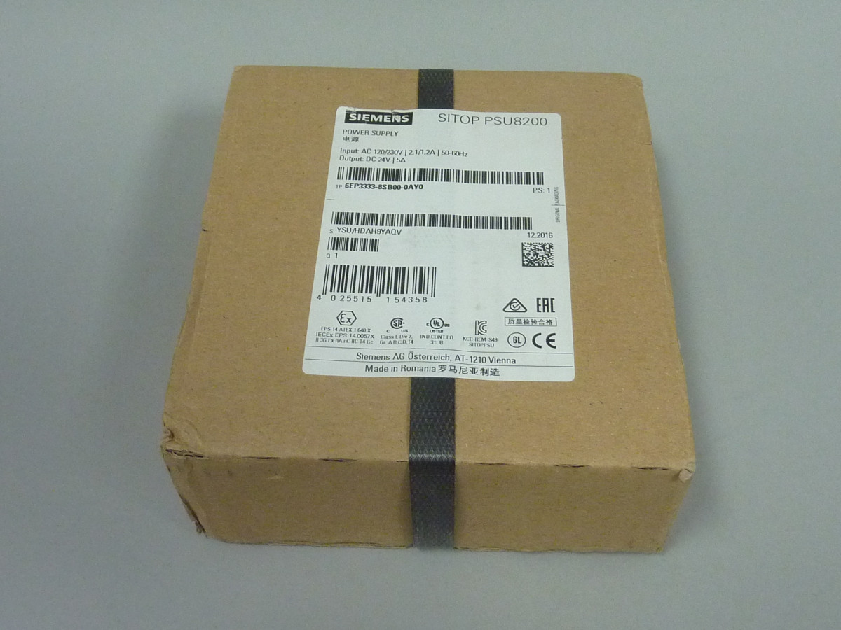 6EP3333-8SB00-0AY0 Neu in versiegelter Verpackung