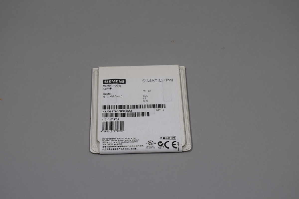 6AV6671-1CB00-0AX2 Neu in versiegelter Verpackung