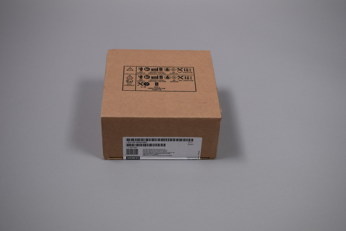 6ES7505-0RA00-0AB0 Ny i forseglet pakke