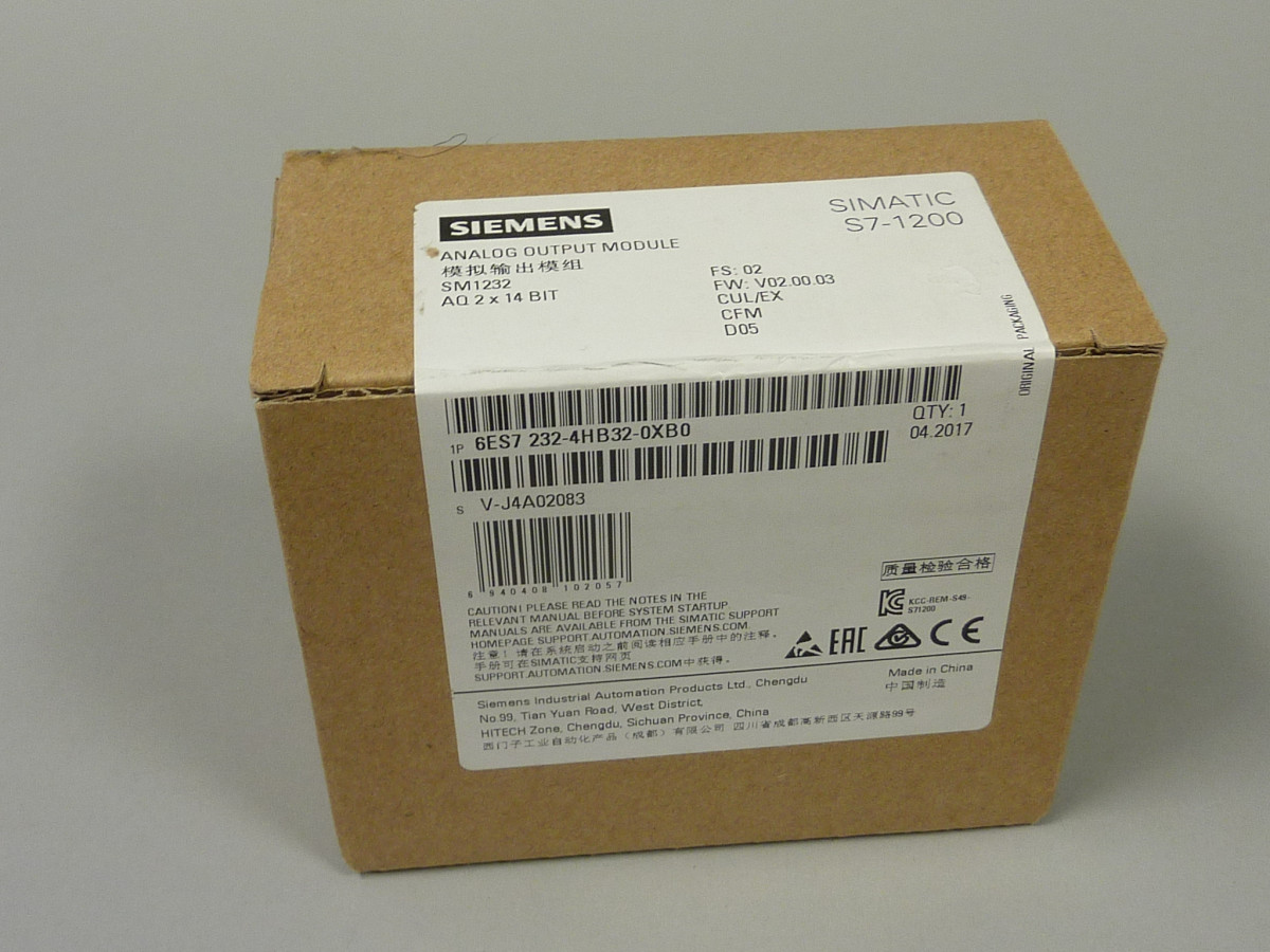 6ES7232-4HB32-0XB0 Neu in versiegelter Verpackung