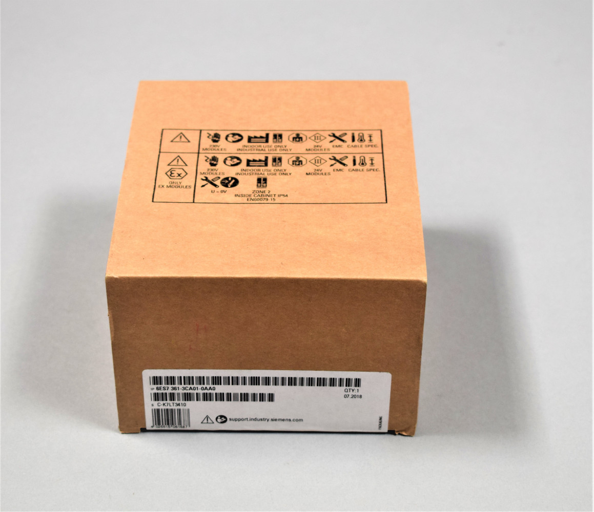 6ES7361-3CA01-0AA0 New in sealed package